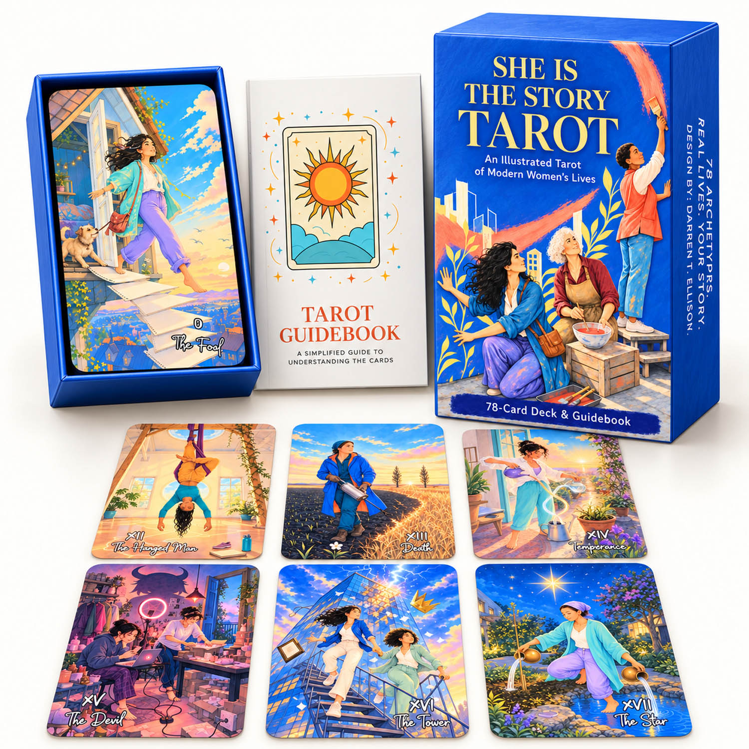 78 Card Tarot Deck, 13x8 Cm, S - Board Game Of Life ulasan dan harga
