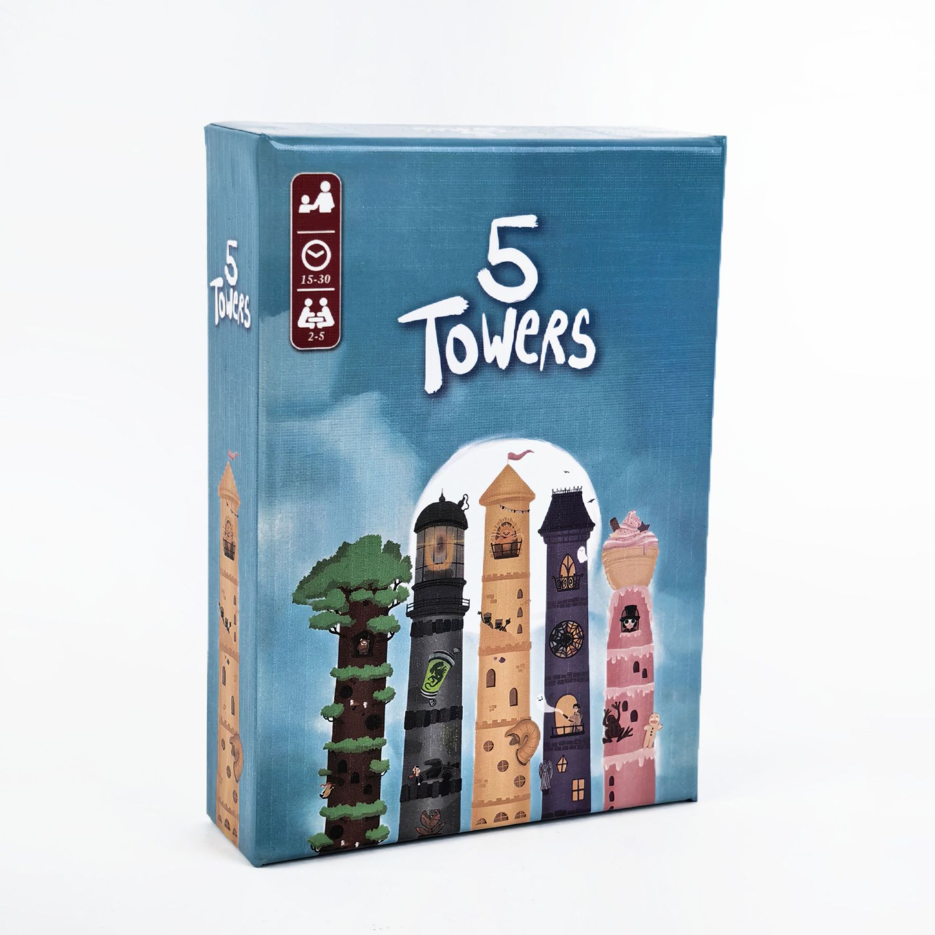 5 Towers Strategy Stacking Tow - Strategy Board Game ulasan dan harga