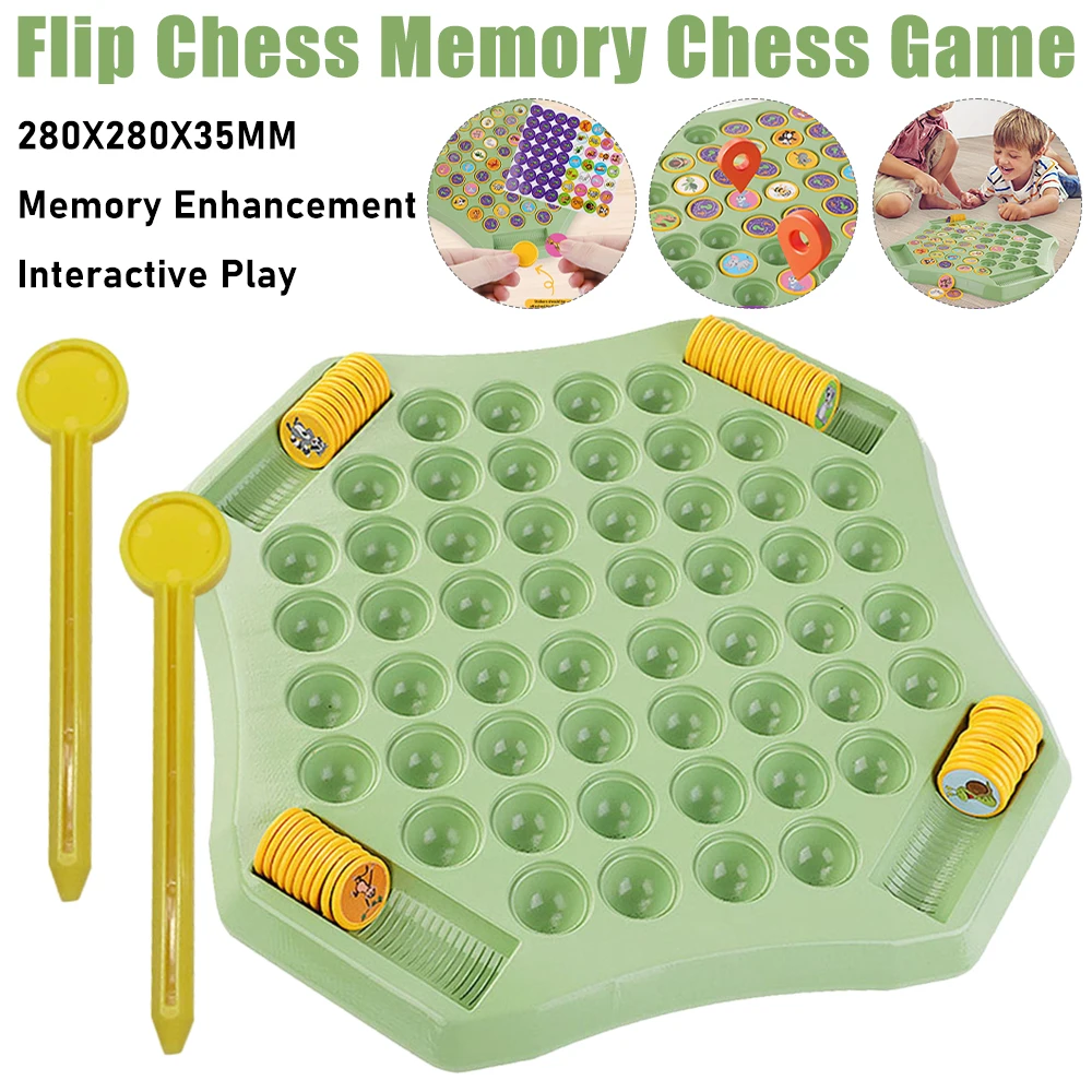 Flip Chess Memory Board Game K - Board Game Of Life ulasan dan harga